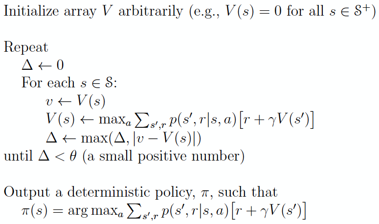 Value Iteration Algorithm